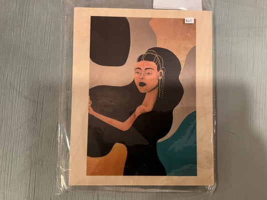 Wood Print - Cleo